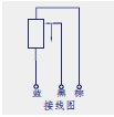 KTM微型铰接位移传感器（电子尺）接线图