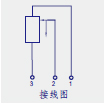 KTF»¬¿éʽֱÏßÎ»ÒÆ´«¸ÐÆ÷£¨µç×ӳߣ©½ÓÏßͼ